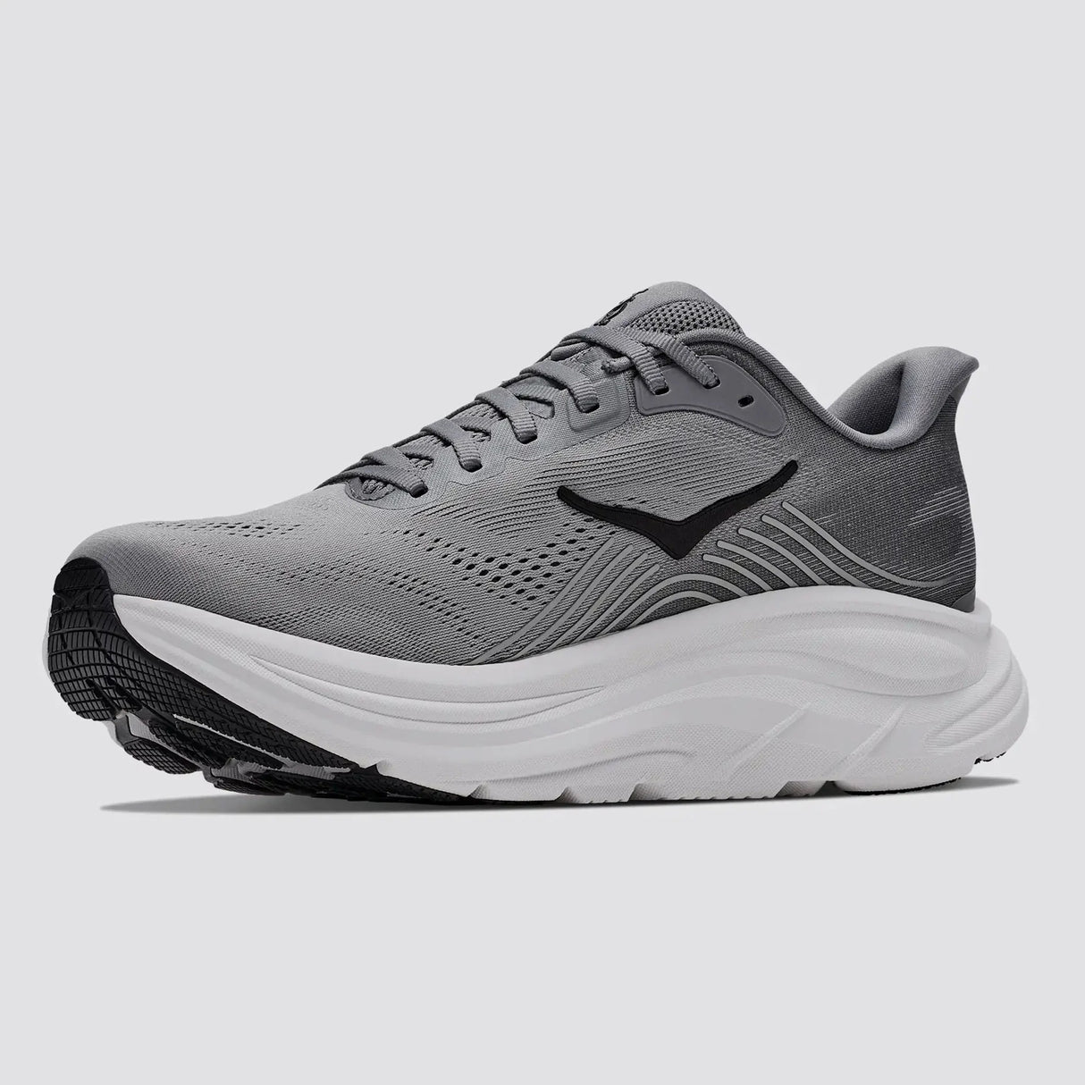 Explore HOKA Men Clifton 11 Wide - Galactic Grey / Stellar Grey for trail, outdoor & lifestyle use | Liv Activ Singapore