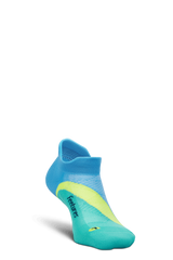 Feetures Active Elite Light Cushion No Show Tab - Arctic Blue