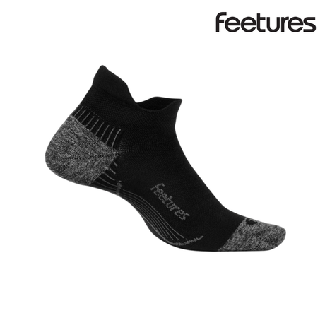 Explore Feetures Plantar Fasciitis Relief Light Cushion No Show Tab - Black for trail, outdoor & lifestyle use | Liv Activ Singapore