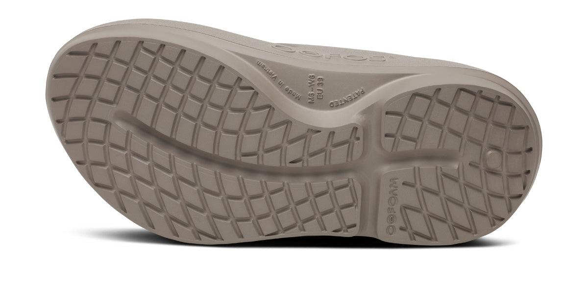 Explore OOFOS Unisex OOriginal Plus - Driftwood for trail, outdoor & lifestyle use | Liv Activ Singapore