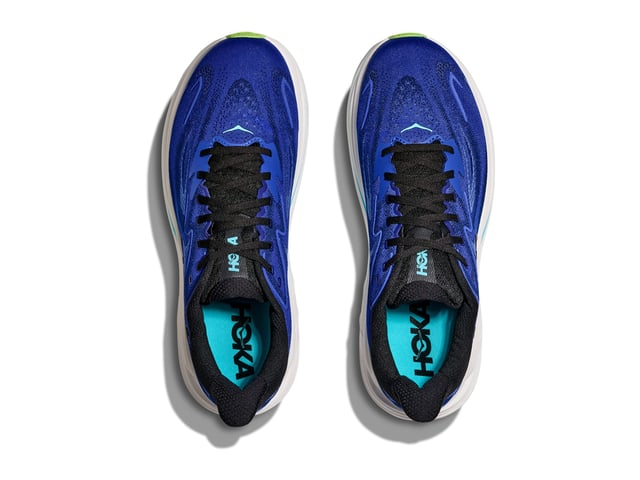 Explore HOKA Men Clifton 10 Wide - Night Sky / Midnight Blue for trail, outdoor & lifestyle use | Liv Activ Singapore