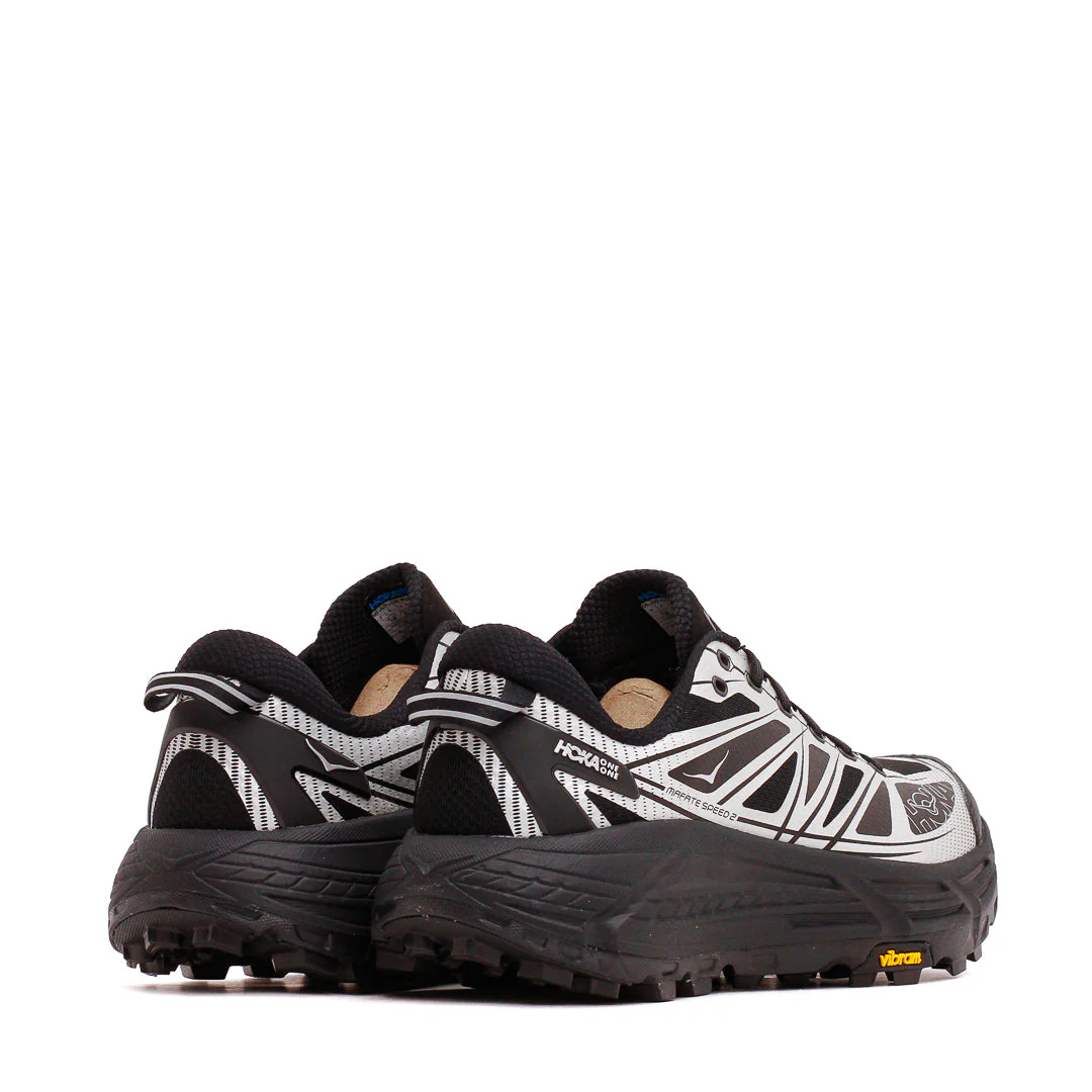 Explore HOKA Unisex Mafate Speed 2 - Black / Silver for trail, outdoor & lifestyle use | Liv Activ Singapore