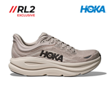 Explore HOKA Men Bondi 9 Wide - River Rock Grey / Alabaster for trail, outdoor & lifestyle use | Liv Activ Singapore