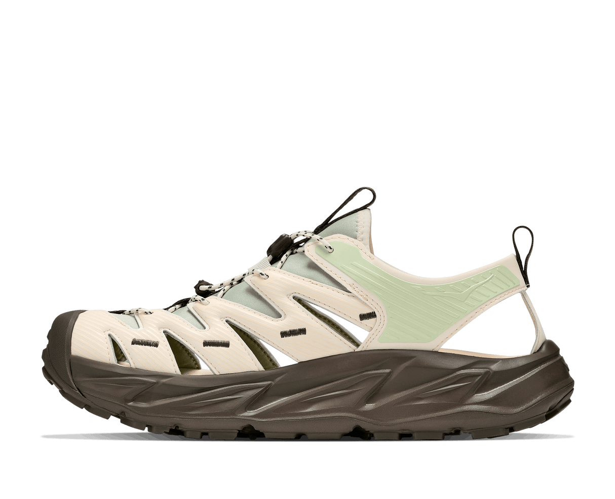 Explore HOKA Unisex Hopara - Morning Dew / Antique Olive for trail, outdoor & lifestyle use | Liv Activ Singapore