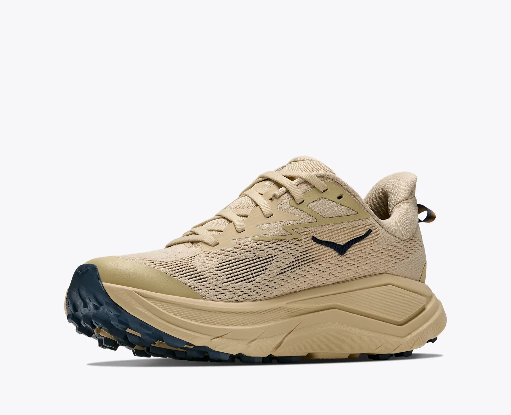 HOKA Women Challenger 8 Wide - Barley Flour / Faded Navy – Liv Activ
