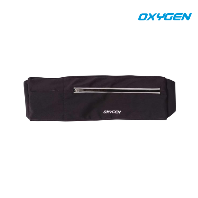 Explore Oxygen Double Pocket Waist Belt - Black for trail, outdoor & lifestyle use | Liv Activ Singapore