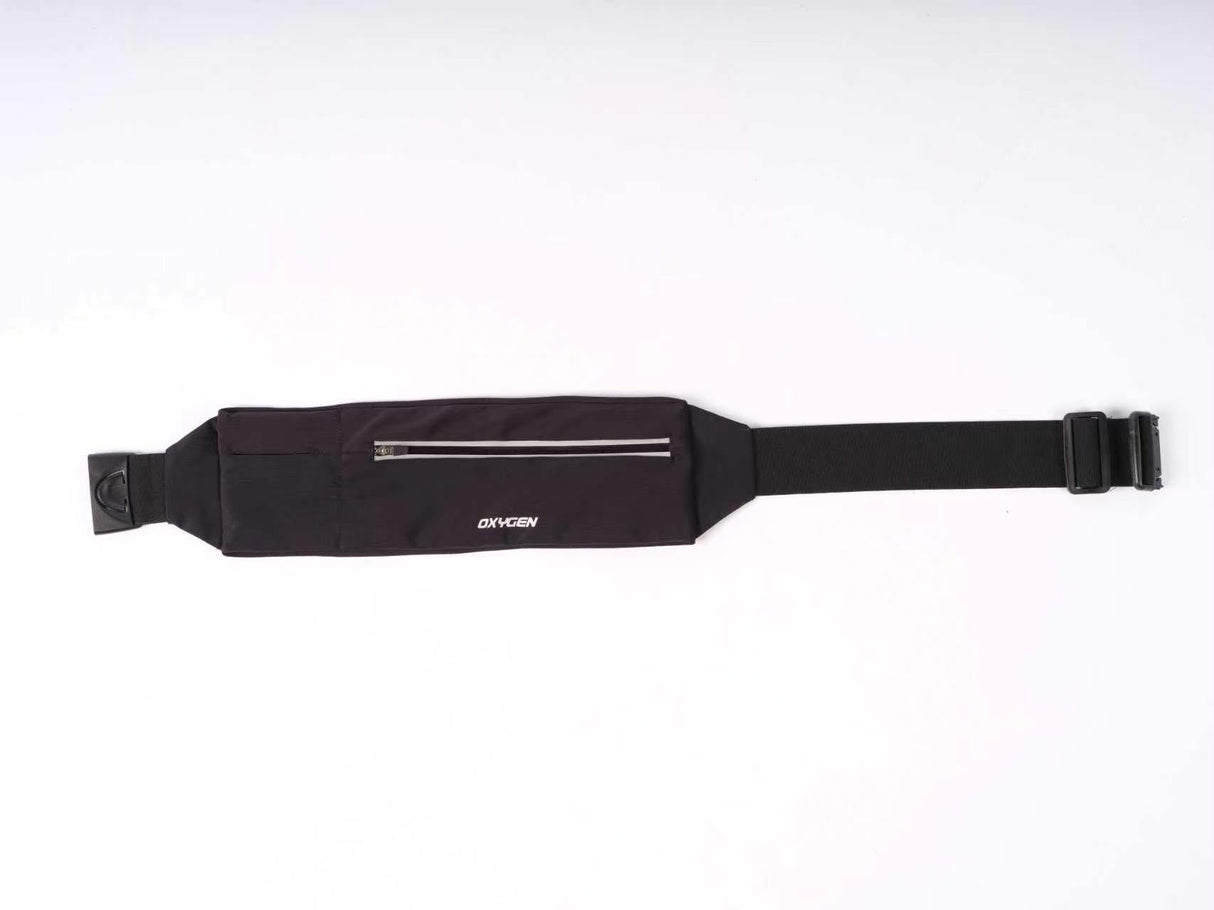Explore Oxygen Double Pocket Waist Belt - Black for trail, outdoor & lifestyle use | Liv Activ Singapore