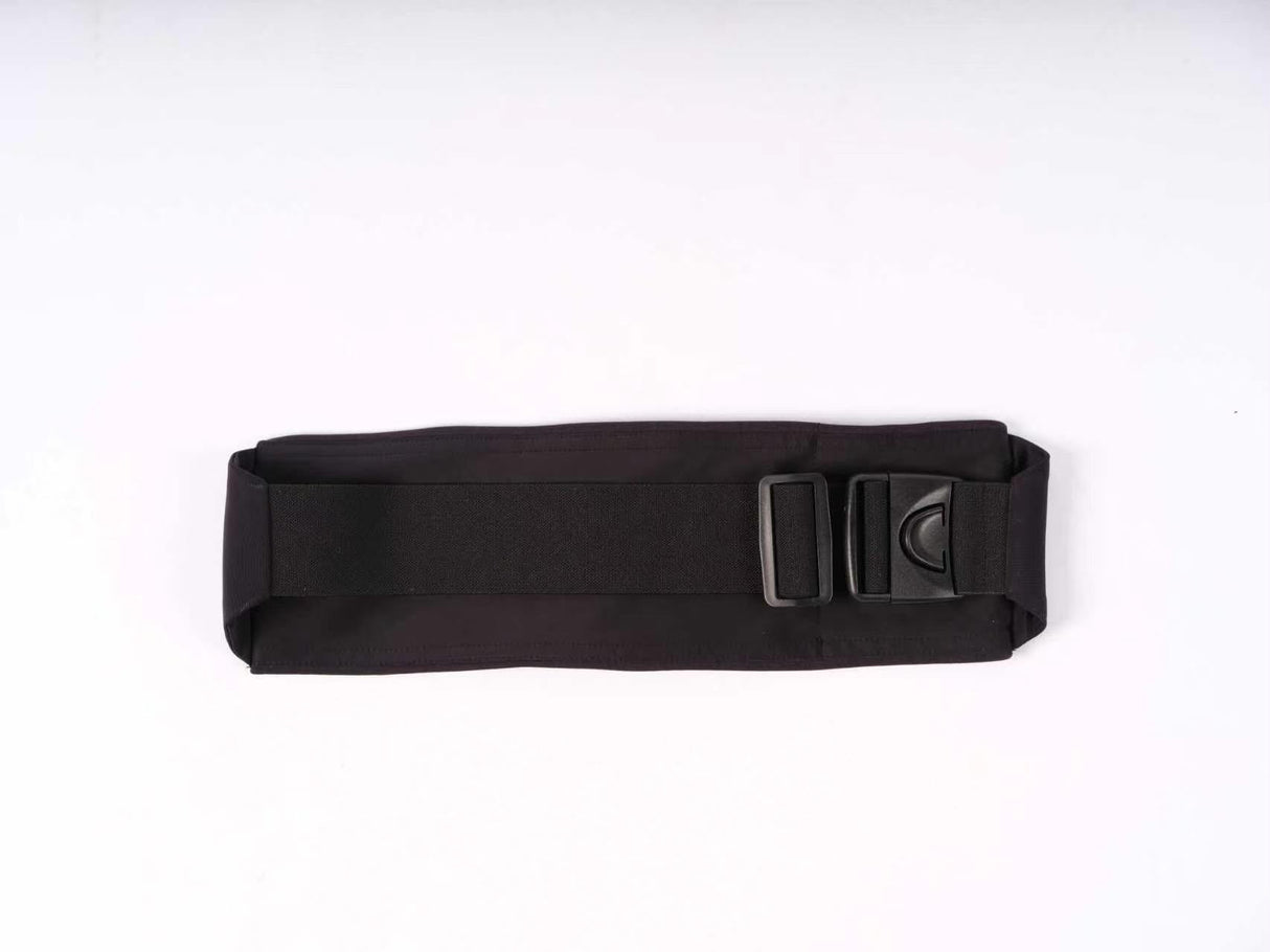 Explore Oxygen Double Pocket Waist Belt - Black for trail, outdoor & lifestyle use | Liv Activ Singapore