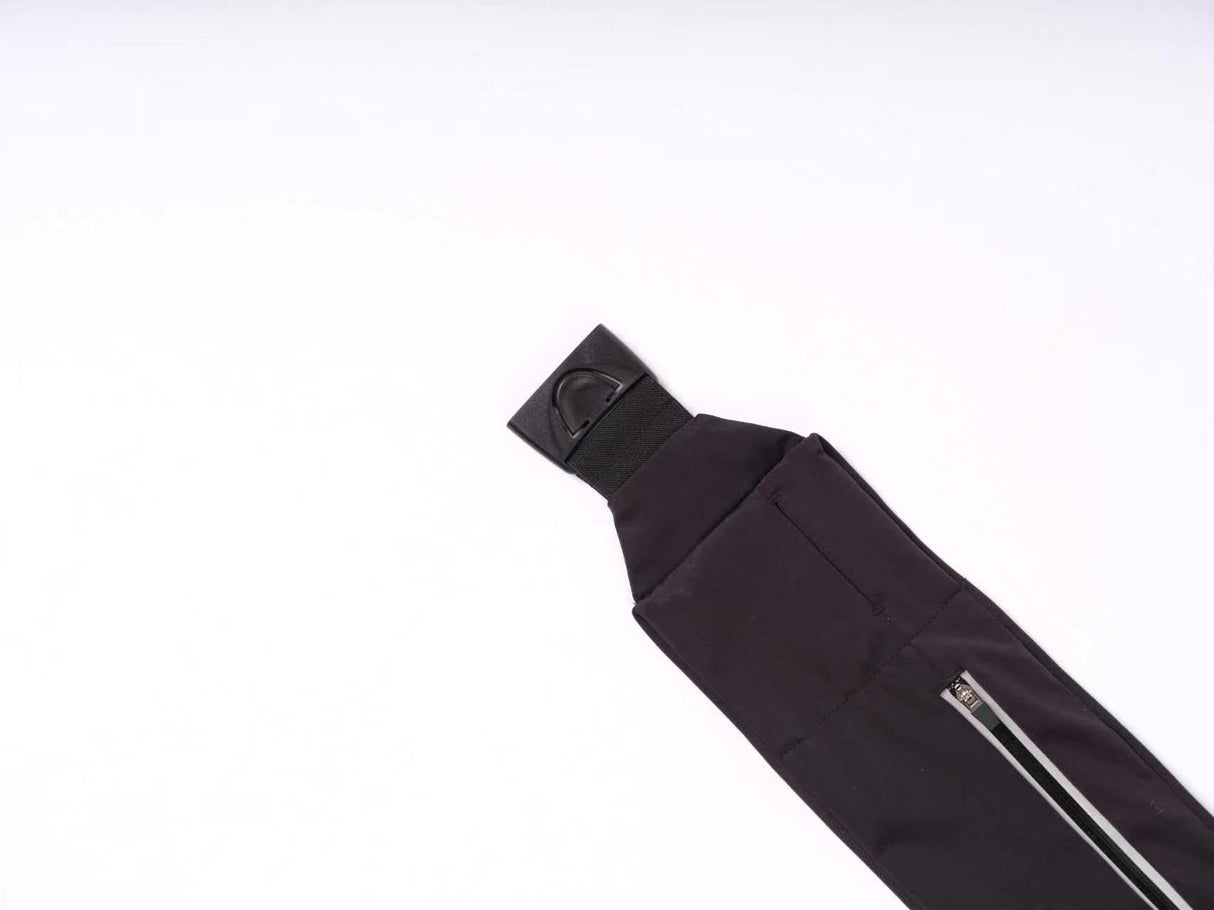 Explore Oxygen Double Pocket Waist Belt - Black for trail, outdoor & lifestyle use | Liv Activ Singapore