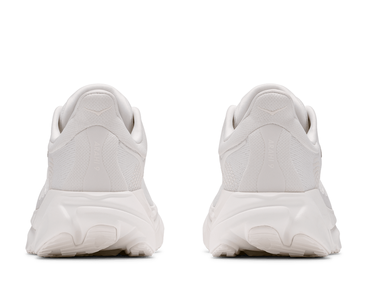 HOKA Women Arahi 9 Wide - White / White