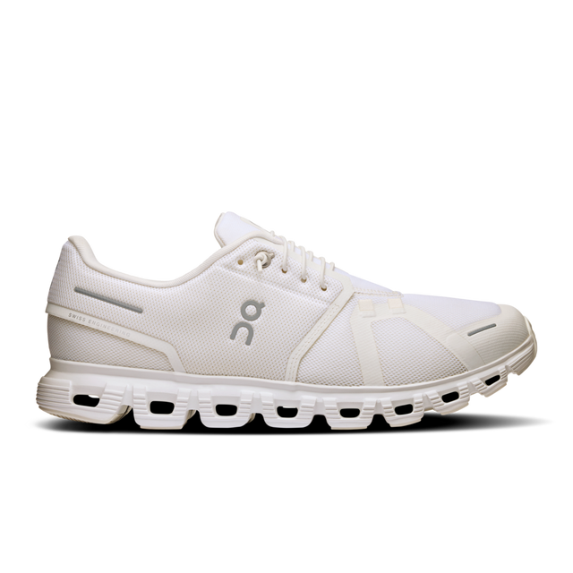 Explore On Men Cloud 6 Wide - White / White for trail, outdoor & lifestyle use | Liv Activ Singapore