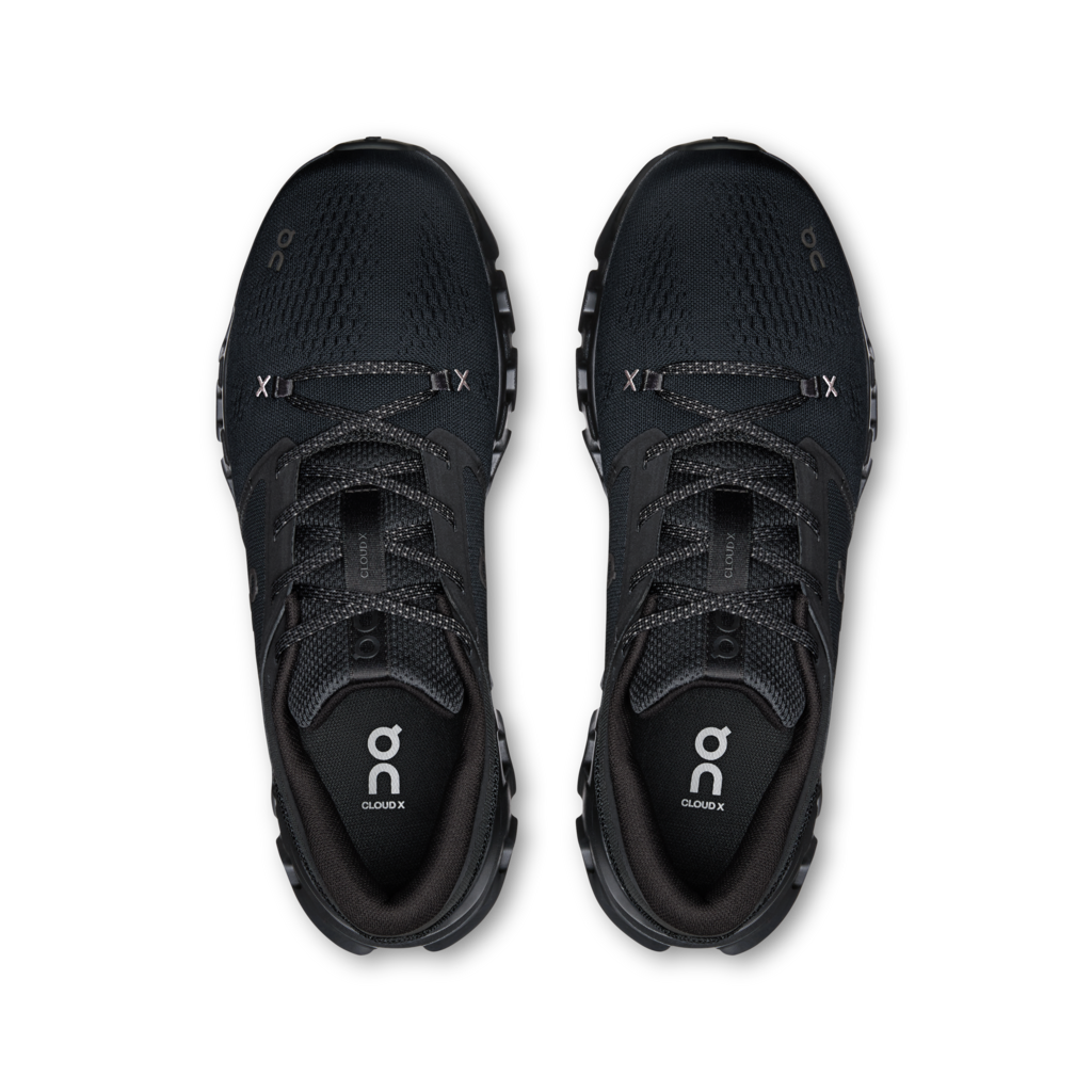 Explore On Men Cloud X 5 - Black / Black for trail, outdoor & lifestyle use | Liv Activ Singapore