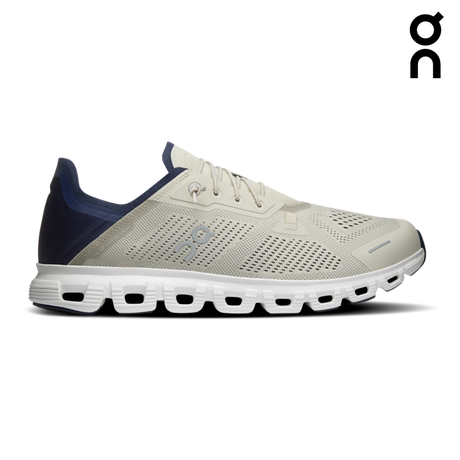 Explore On Men Cloud 6 Coast - Pelican / Midnight for trail, outdoor & lifestyle use | Liv Activ Singapore