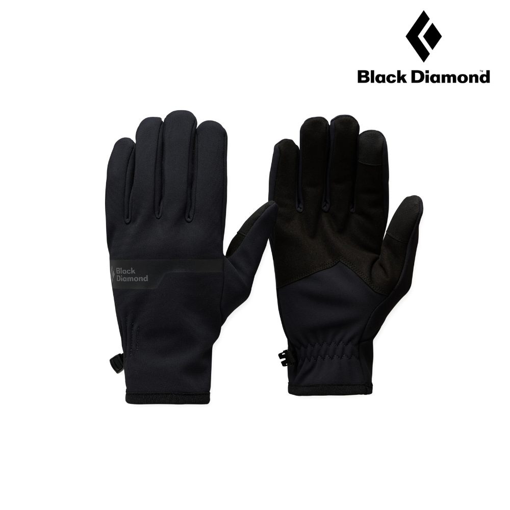 Black Diamond Everyday Softshell Gloves - Black