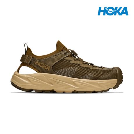 Explore HOKA Men Hopara 2 - Sepia / Barley for trail, outdoor & lifestyle use | Liv Activ Singapore