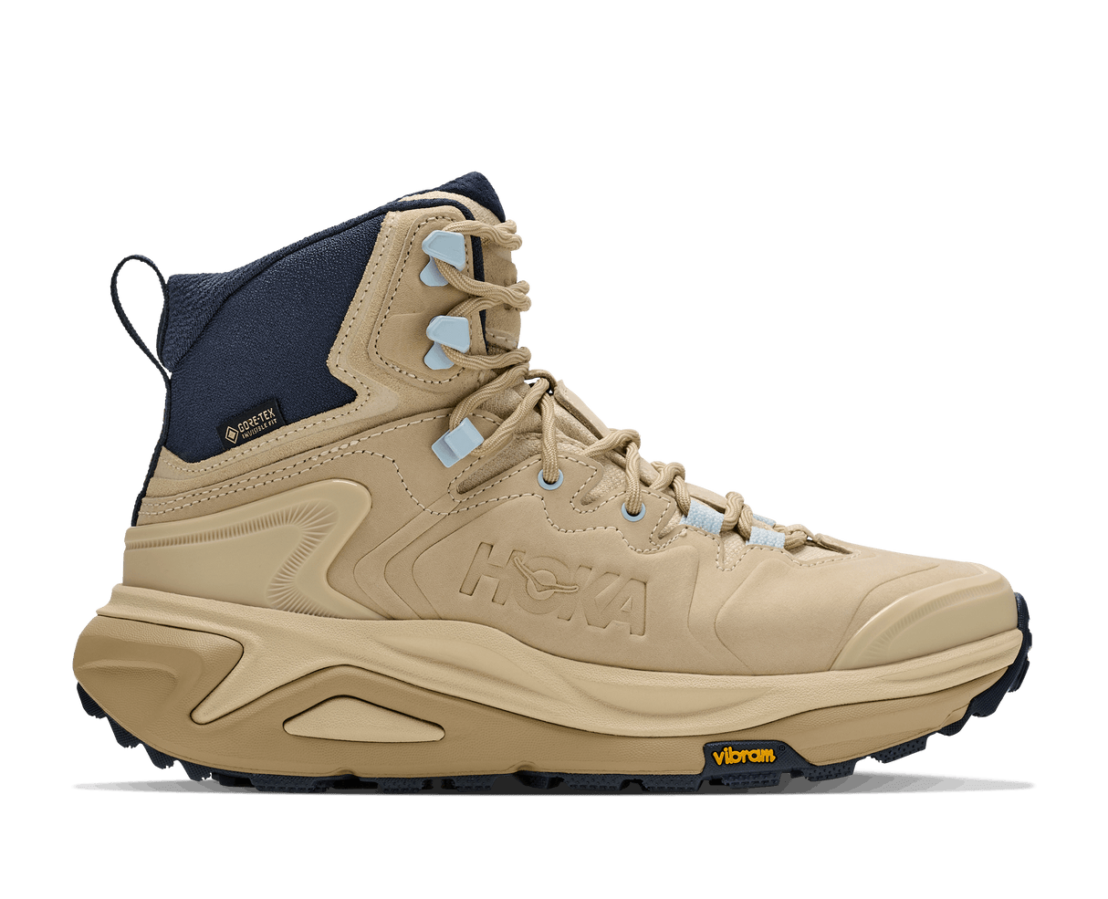 Explore HOKA Women Kaha 3 GTX - Barley Flour / Barley Flour for trail, outdoor & lifestyle use | Liv Activ Singapore