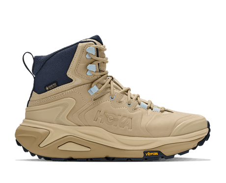 Explore HOKA Women Kaha 3 GTX - Barley Flour / Barley Flour for trail, outdoor & lifestyle use | Liv Activ Singapore