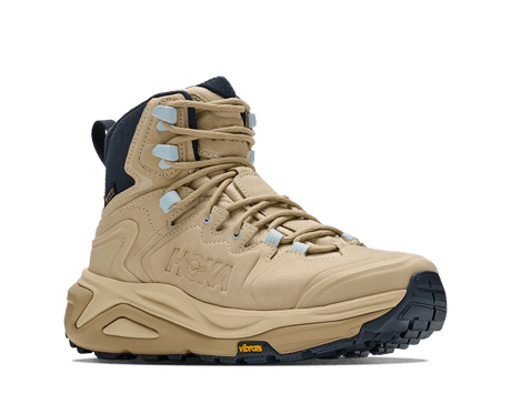Explore HOKA Women Kaha 3 GTX - Barley Flour / Barley Flour for trail, outdoor & lifestyle use | Liv Activ Singapore