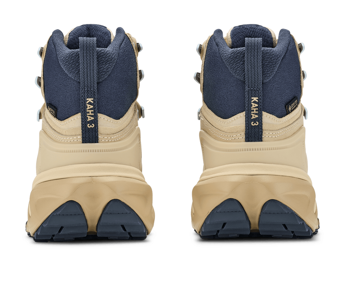 Explore HOKA Women Kaha 3 GTX - Barley Flour / Barley Flour for trail, outdoor & lifestyle use | Liv Activ Singapore