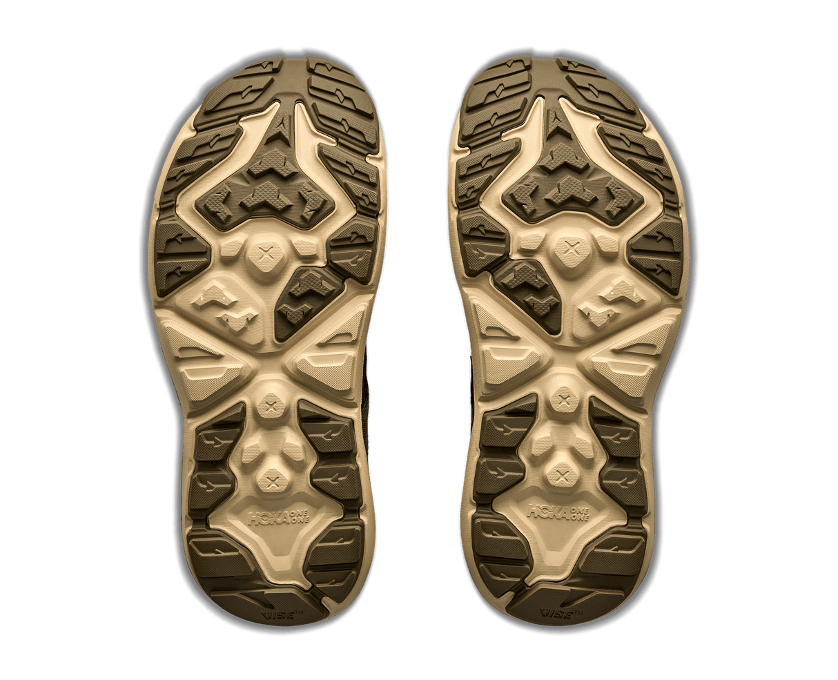 Explore HOKA Men Hopara 2 - Sepia / Barley for trail, outdoor & lifestyle use | Liv Activ Singapore