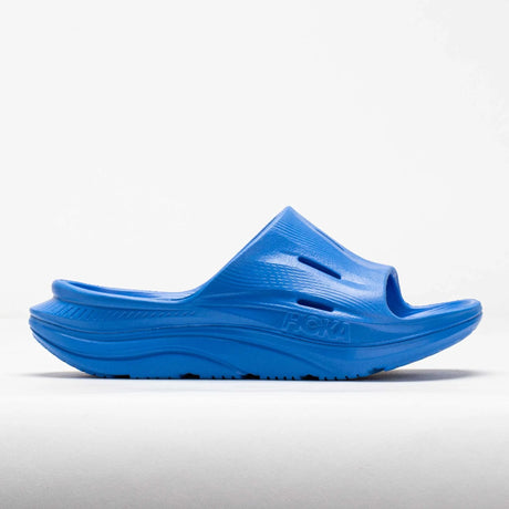 Explore HOKA Unisex Ora Recovery Slide 3 - Virtual Blue / Virtual Blue for trail, outdoor & lifestyle use | Liv Activ Singapore