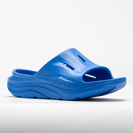 Explore HOKA Unisex Ora Recovery Slide 3 - Virtual Blue / Virtual Blue for trail, outdoor & lifestyle use | Liv Activ Singapore