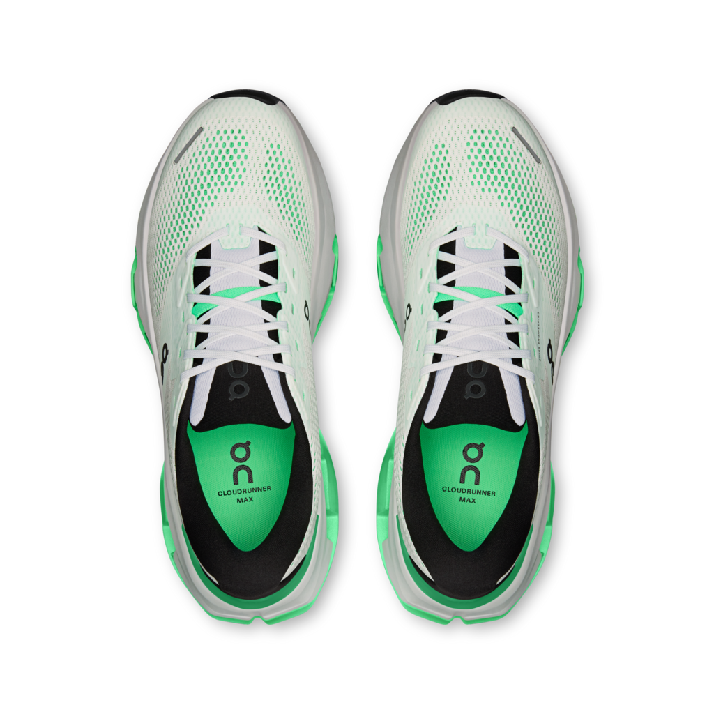 On Men Cloudrunner Max 3 - White / Verdite