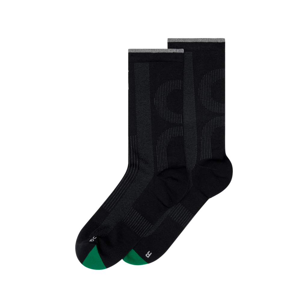On Unisex Elite Run Sock High - Black