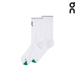 On Unisex Elite Run Sock High - White / Ivory