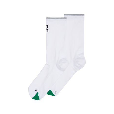 Explore On Unisex Elite Run Sock High - White / Ivory for trail, outdoor & lifestyle use | Liv Activ Singapore