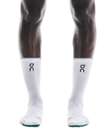 On Unisex Elite Run Sock High - White / Ivory