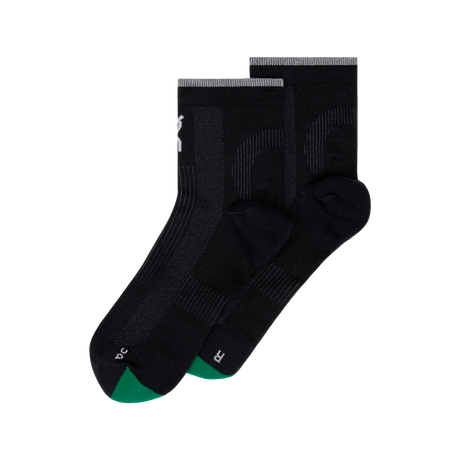On Unisex Elite Run Sock Mid - Black