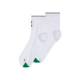 On Unisex Elite Run Sock Mid - White / Ivory