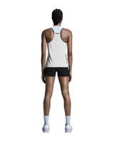 On Running Women Performance Tank - White / Silver