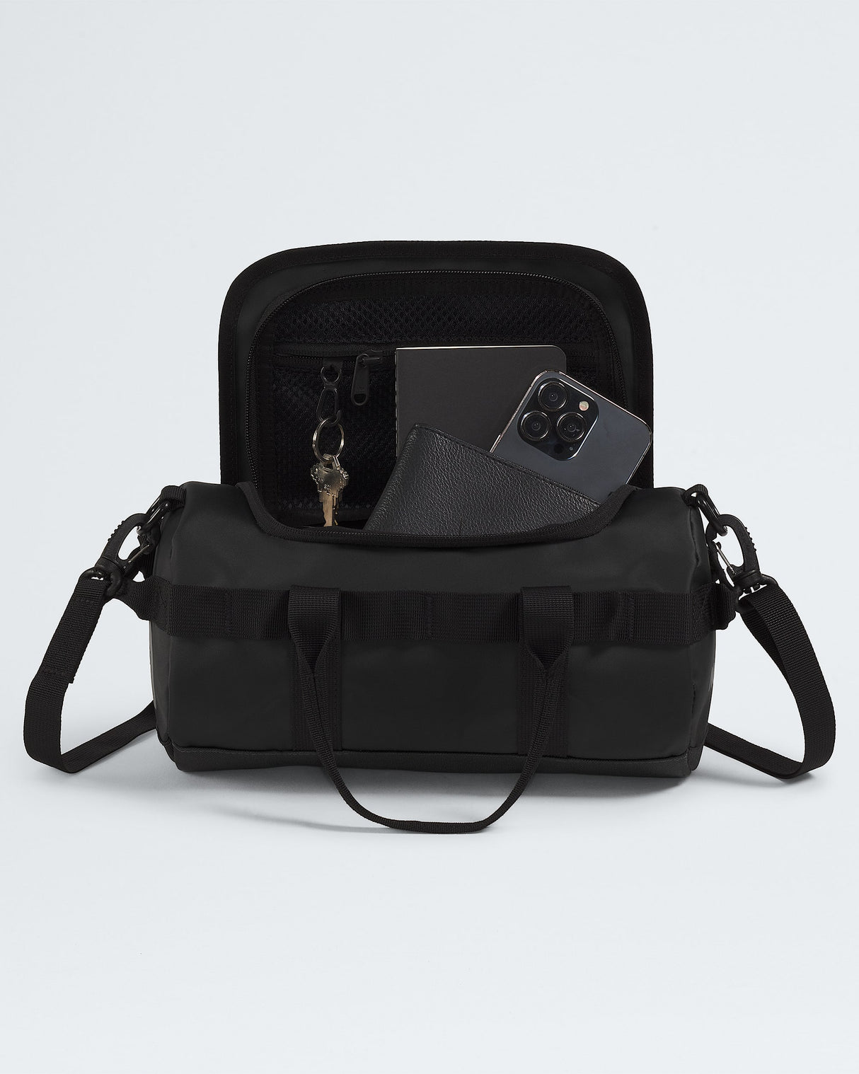 The North Face Base Camp Duffel Shoulder Bag - TNF Black/Asphalt Grey
