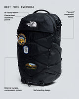 The North Face Borealis - TNF Black / U Borealis Patch / TNF White