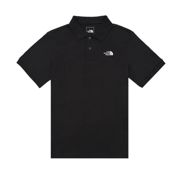 The North Face Men S/S Logo Polo - AP TNF Black