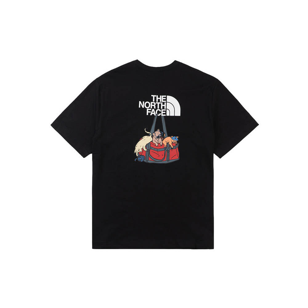 The North Face Unisex Heavyweight Duffel Relaxed SS Tee Graphic - AP TNF Black