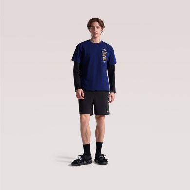 The North Face Unisex Icon Patch Relaxed SS Tee Graphic - AP Eagle Blue