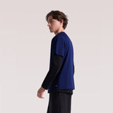 The North Face Unisex Icon Patch Relaxed SS Tee Graphic - AP Eagle Blue