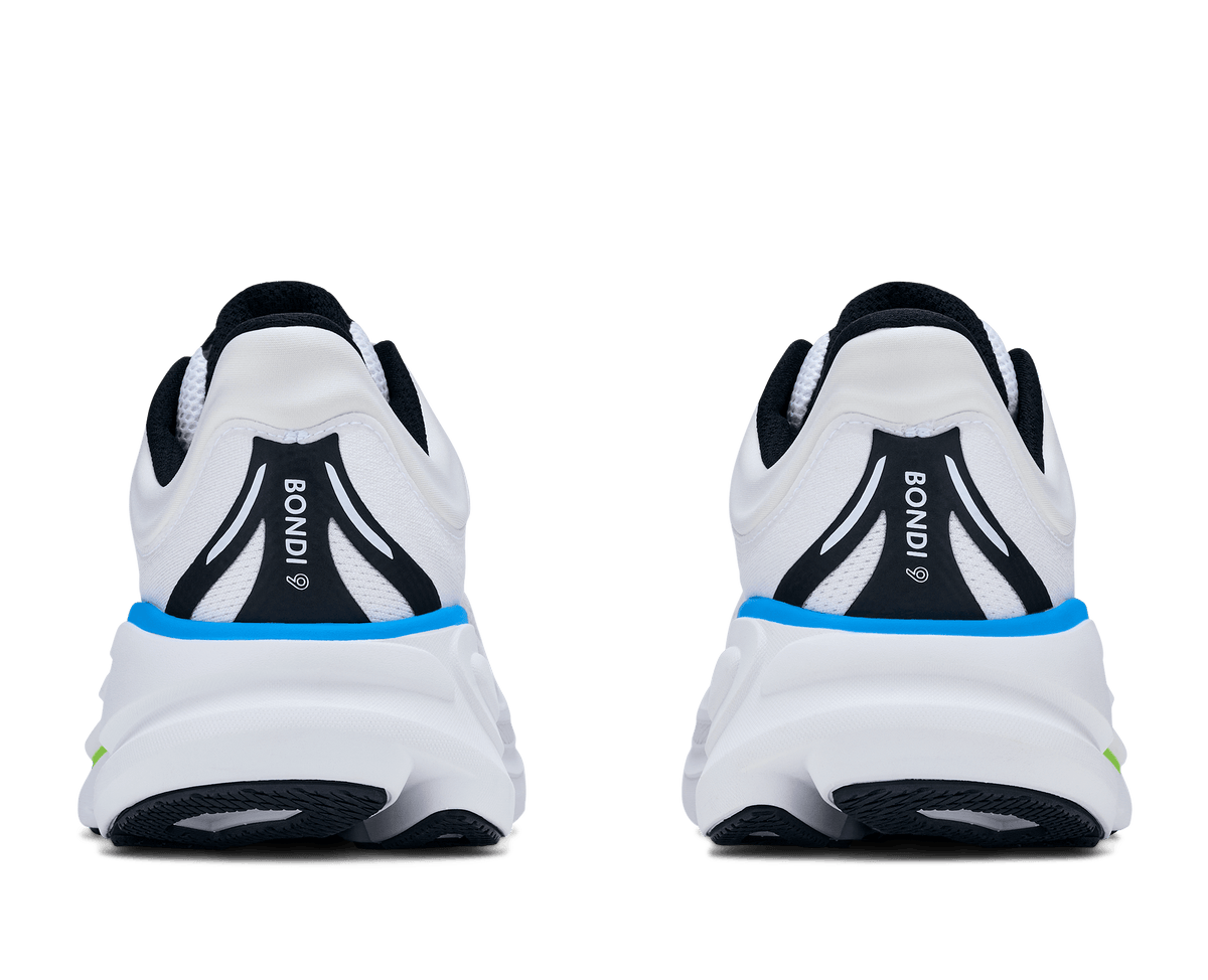 HOKA Women Bondi 9 Wide - Frost / Black