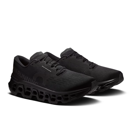 On Men Cloudmonster 3 Wide - Black / Black