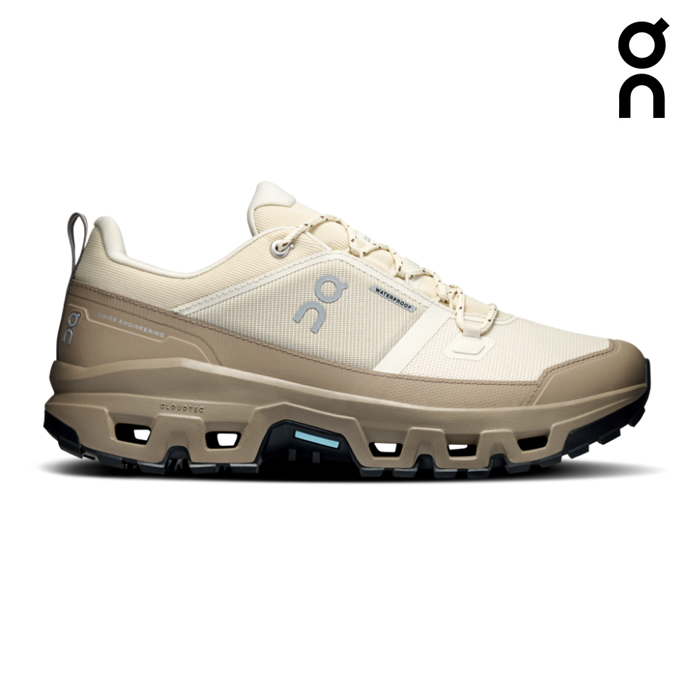 On Men Cloudrock Low Waterproof - Grain / Soba