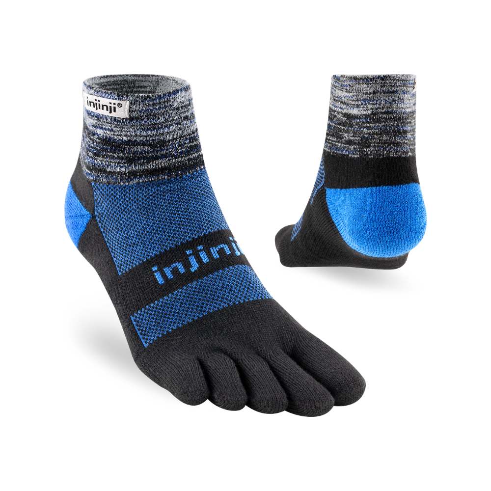 Explore Injinji Trail Midweight Mini-Crew Coolmax - Storm for trail, outdoor & lifestyle use | Liv Activ Singapore