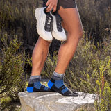 Explore Injinji Trail Midweight Mini-Crew Coolmax - Storm for trail, outdoor & lifestyle use | Liv Activ Singapore