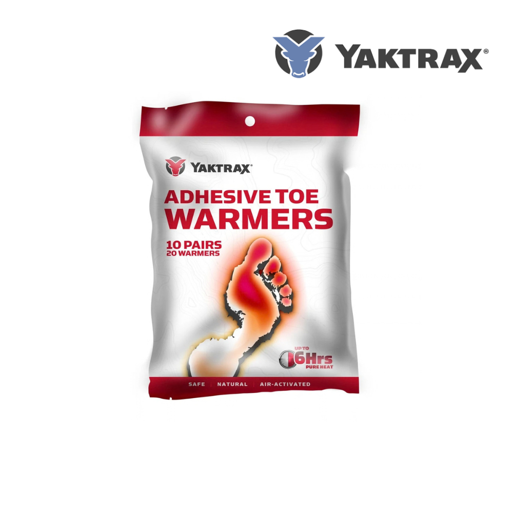 (10 Packs) Yaktrax Toe Warmers 6 Hours - Expiry Jan 2029
