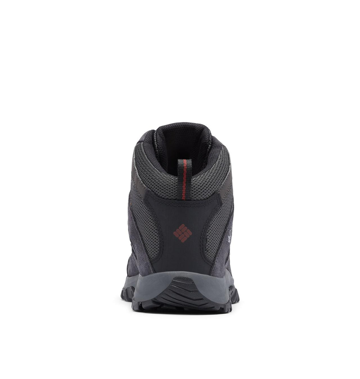 Explore Columbia Men Crestwood Mid Waterproof - Dark Grey / Deep Rust for trail, outdoor & lifestyle use | Liv Activ Singapore