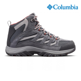 Columbia Women Crestwood Mid Waterproof - Graphite / Daredevil