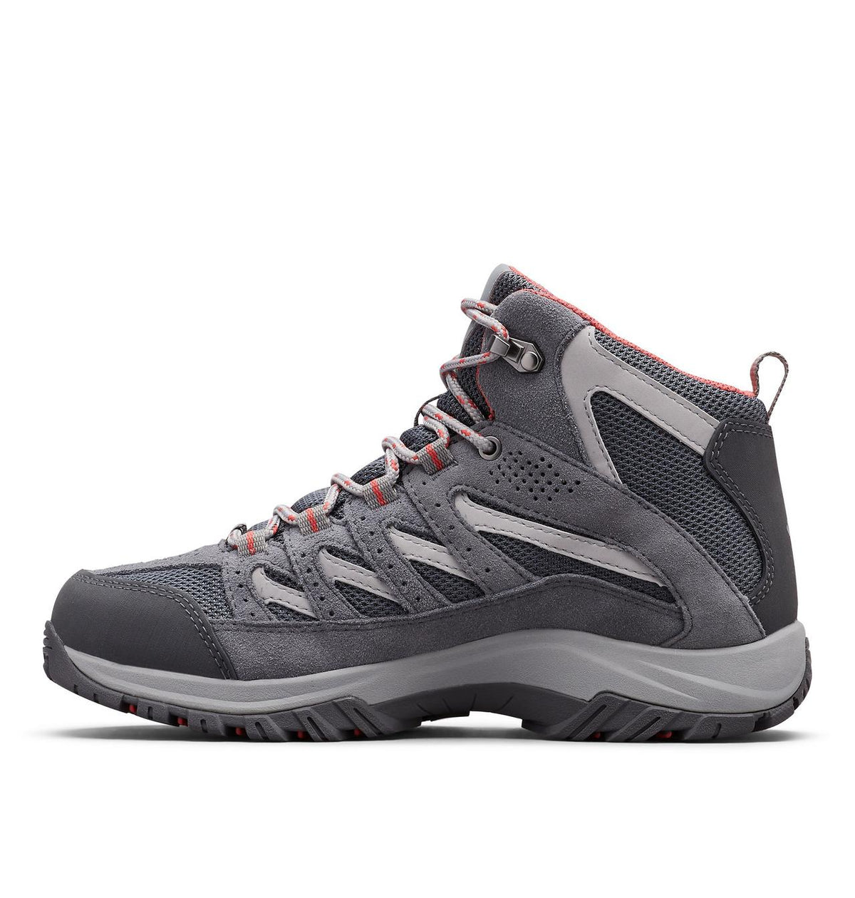 Columbia Women Crestwood Mid Waterproof - Graphite / Daredevil