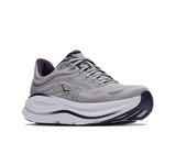 Explore HOKA Men Bondi 9 Wide - Stellar Grey / Squid Ink for trail, outdoor & lifestyle use | Liv Activ Singapore